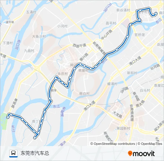 602路 Bus Line Map