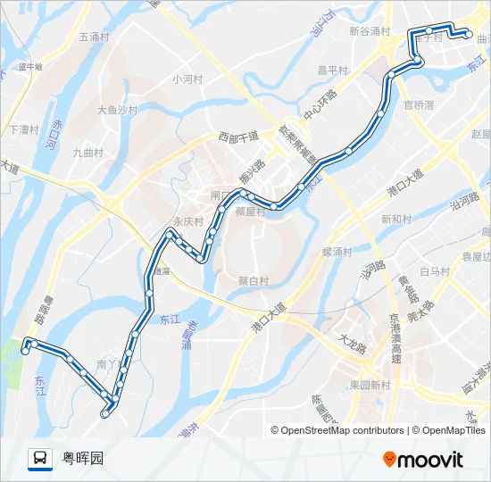 602路 Bus Line Map