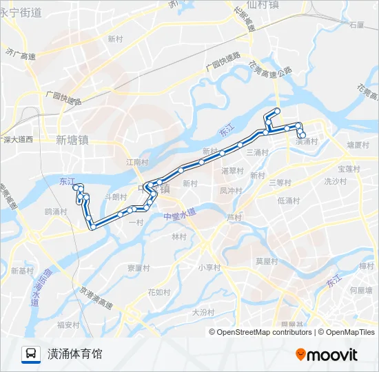 610路 Bus Line Map