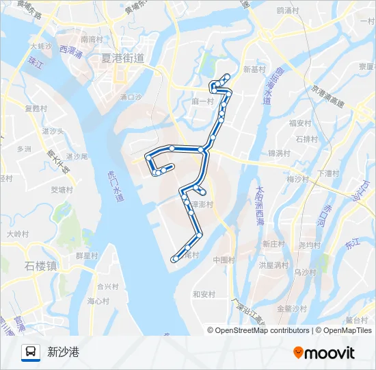 611路 Bus Line Map