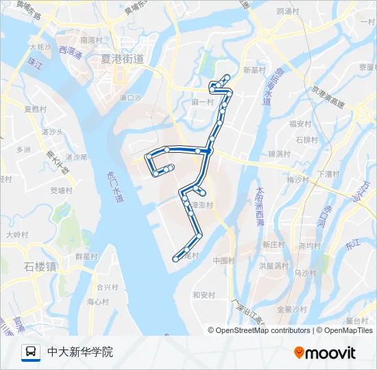 611路 Bus Line Map