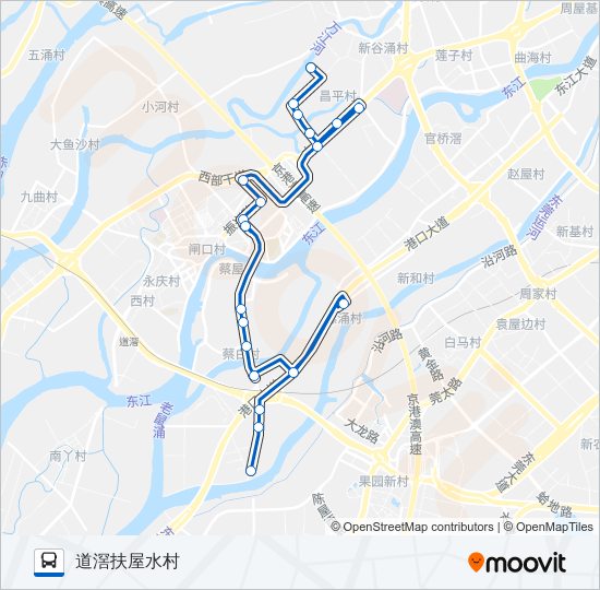 620路 bus Line Map