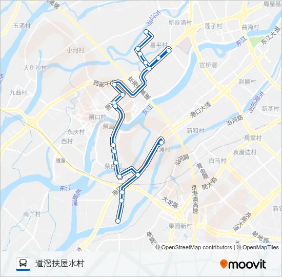 620路 Bus Line Map