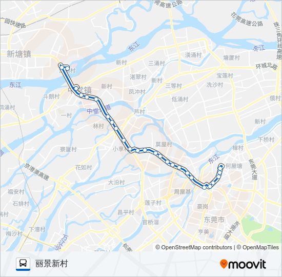 公交626路的线路图