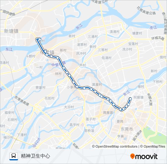 626路 bus Line Map