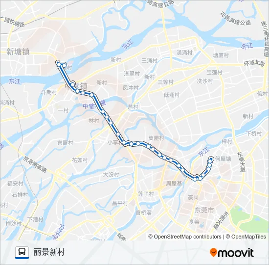 626路 Bus Line Map