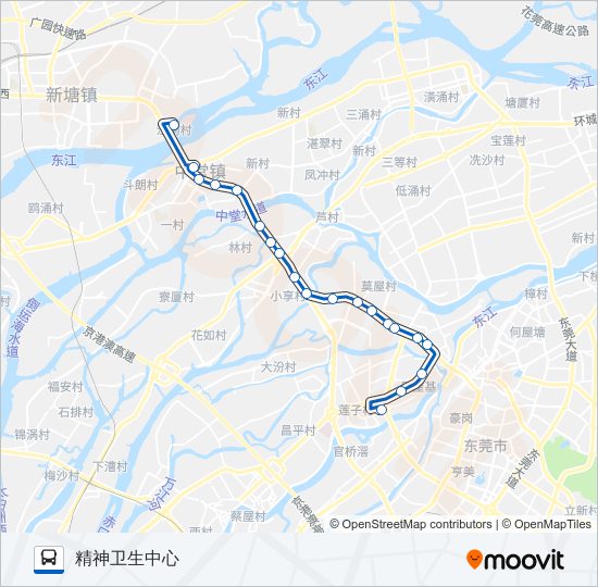 627路 bus Line Map
