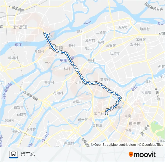 627路 Bus Line Map