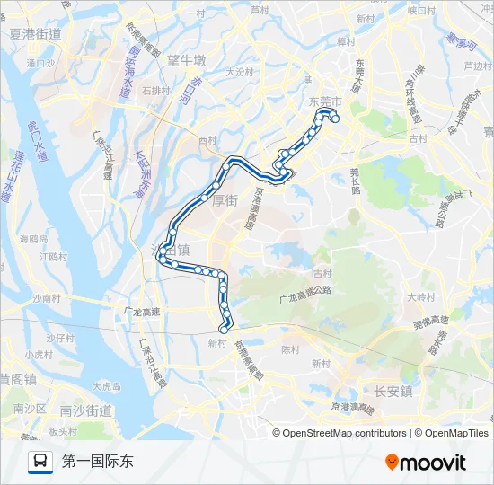 801路 Bus Line Map