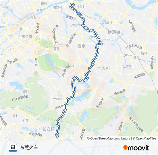 805路 Bus Line Map