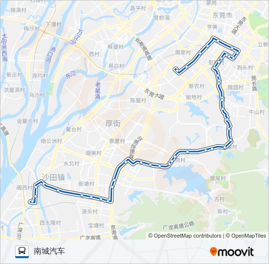 806路 bus Line Map