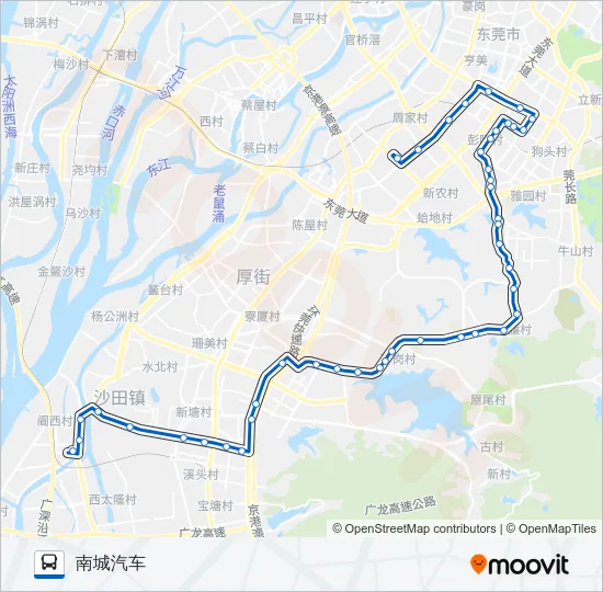 806路 Bus Line Map