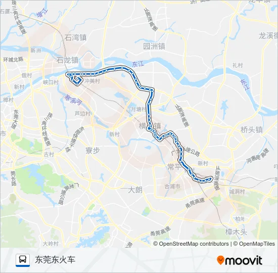 807路 Bus Line Map