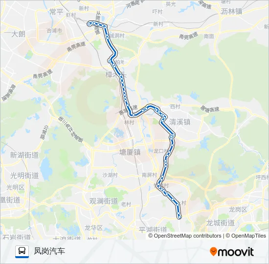 810路 Bus Line Map