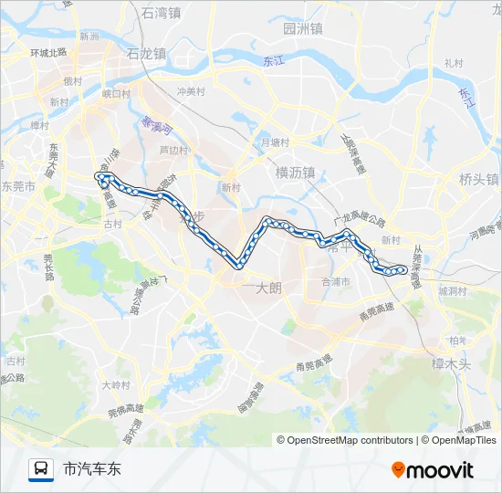 811路 Bus Line Map