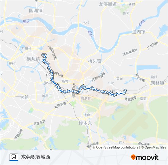 815路 bus Line Map