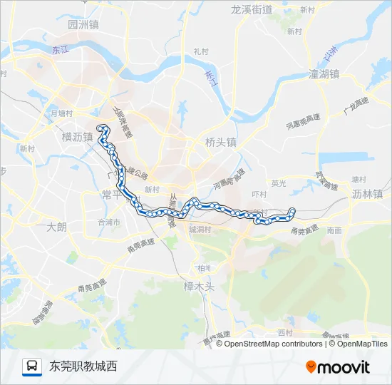 815路 Bus Line Map