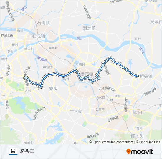 817路 bus Line Map