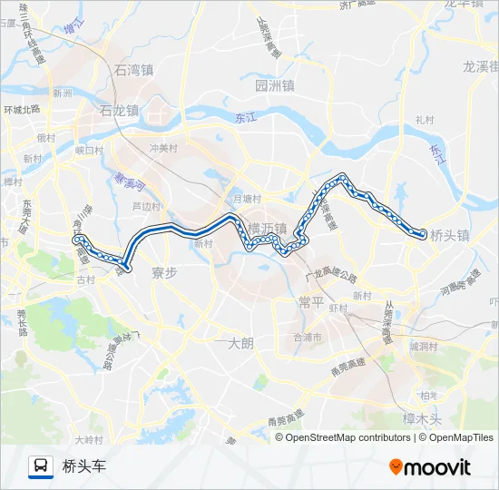 817路 Bus Line Map
