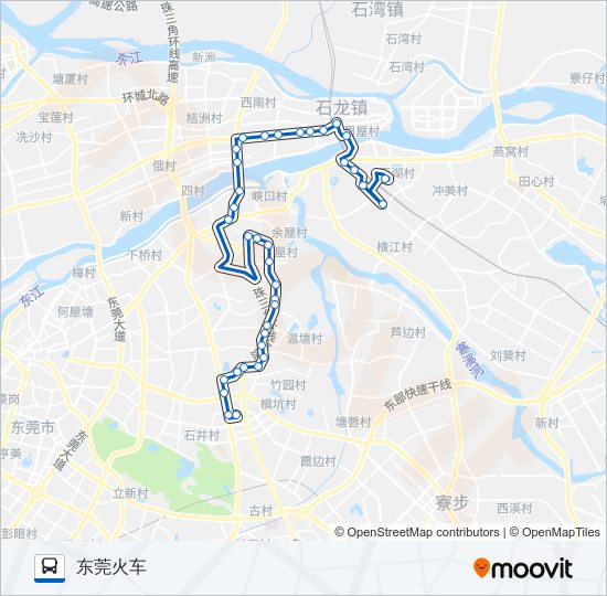 821路 bus Line Map