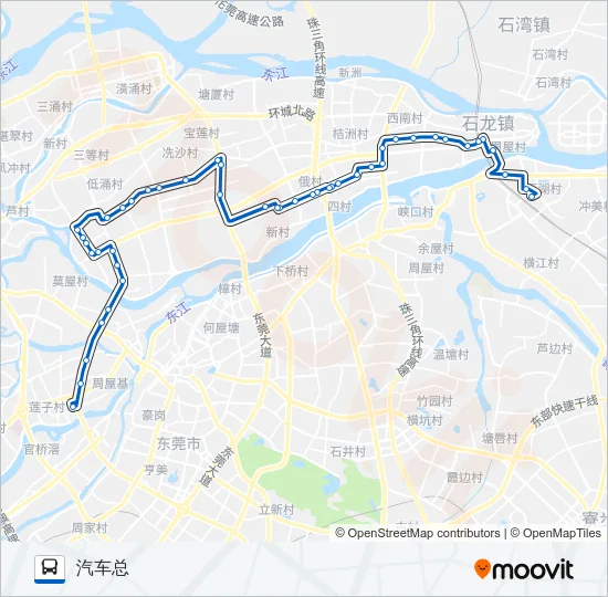 828路 Bus Line Map