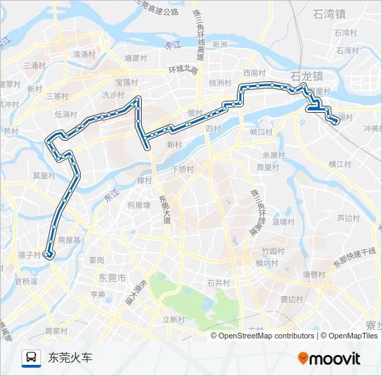 828路 Bus Line Map