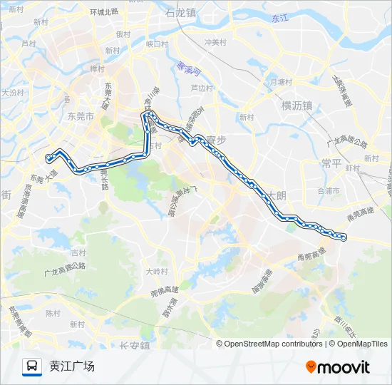 830路 Bus Line Map