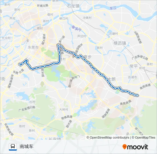 830路 Bus Line Map