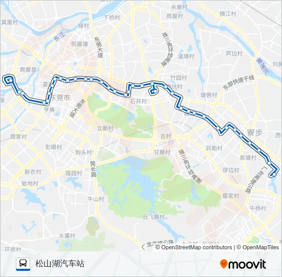 872路 Bus Line Map