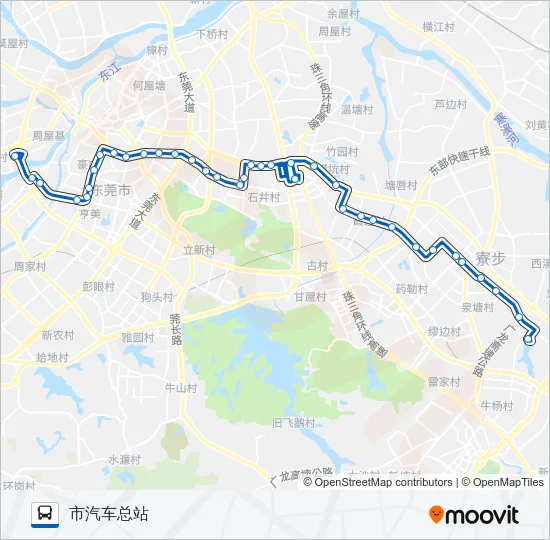 872路 Bus Line Map