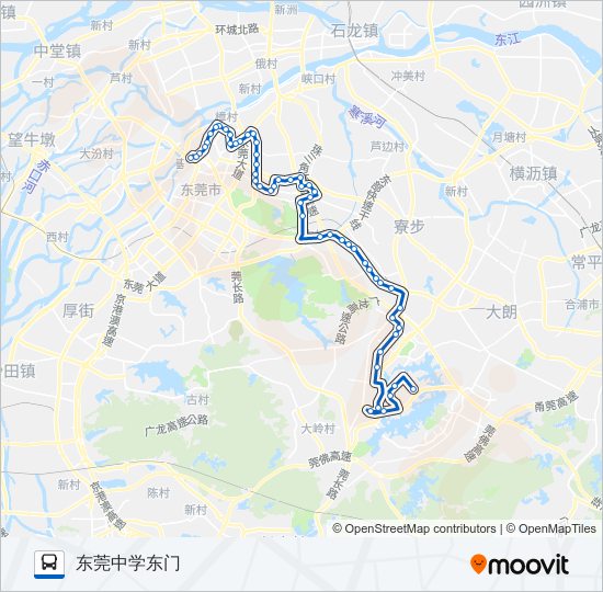 873路 bus Line Map