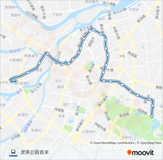L5A路 Bus Line Map