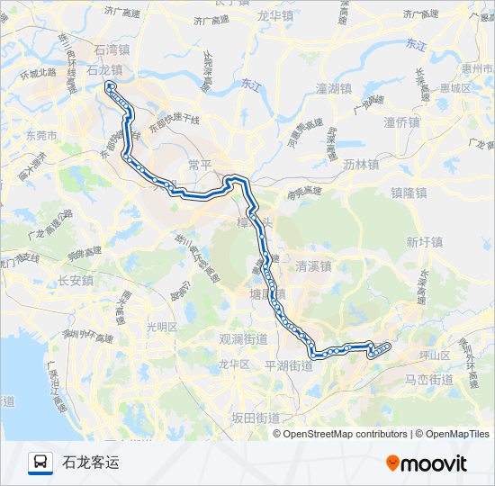 康11路 bus Line Map