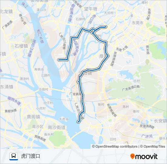 沙田1路 Bus Line Map