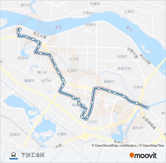 石排3路 bus Line Map