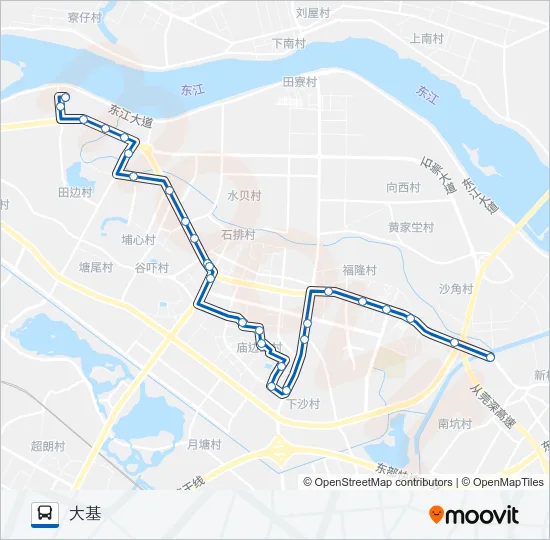 石排3路 Bus Line Map