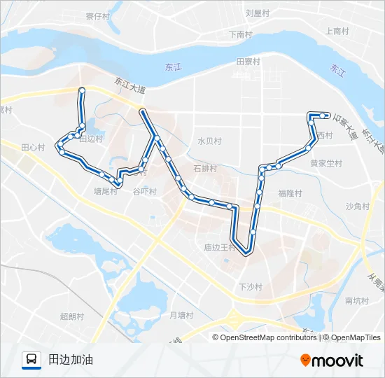 石排5路 Bus Line Map