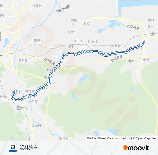 谢岗2路 Bus Line Map