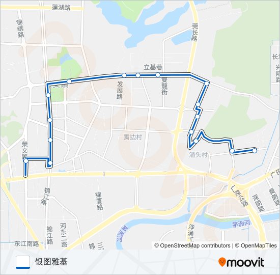 长安1路 bus Line Map