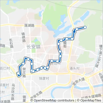 长安2路 Bus Line Map
