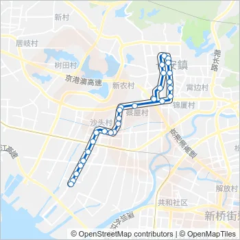 长安9路 Bus Line Map