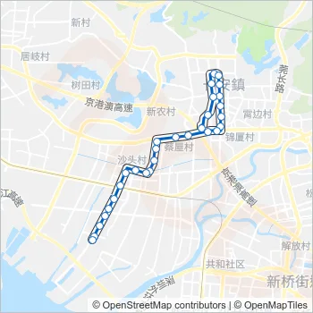 长安9路 Bus Line Map