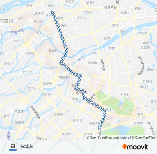 C4路空调 Bus Line Map