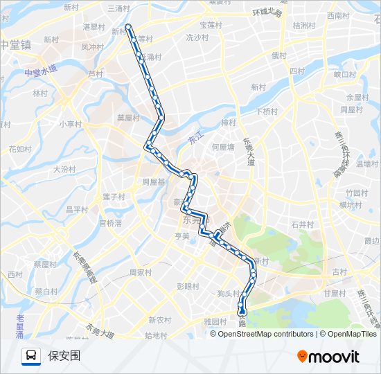 公交C4空调路的线路图