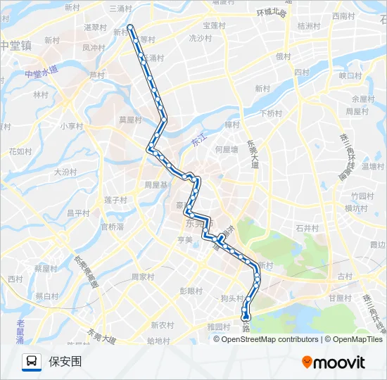 C4路空调 Bus Line Map