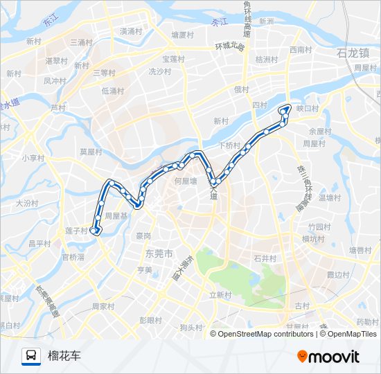 K3路空调 bus Line Map