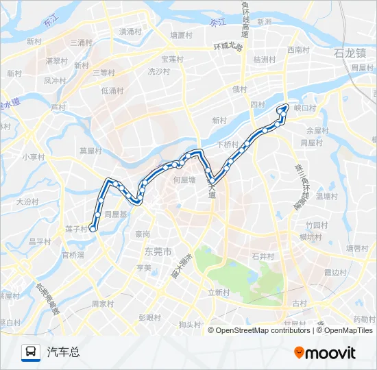 K3路空调 Bus Line Map