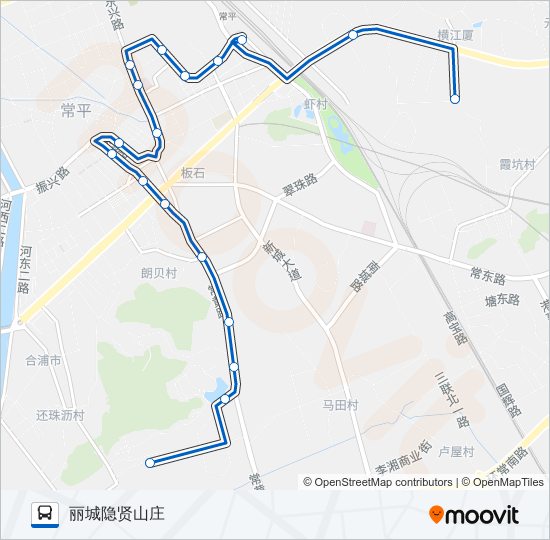 常平A1路 bus Line Map