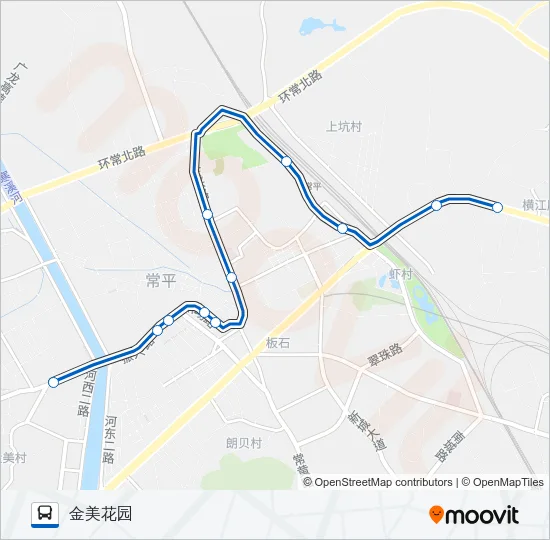 常平A2路 Bus Line Map