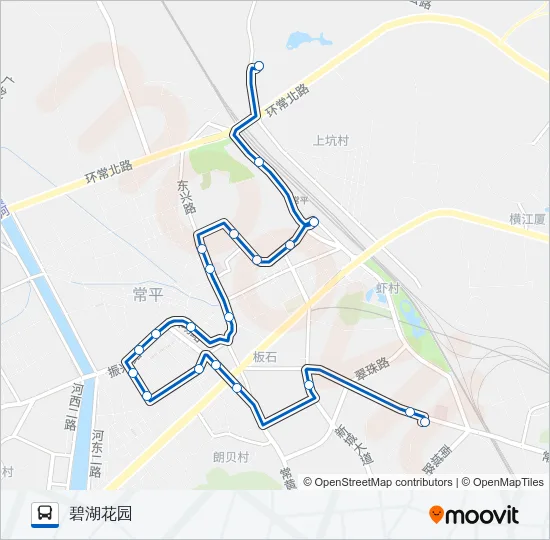 常平A3路 Bus Line Map